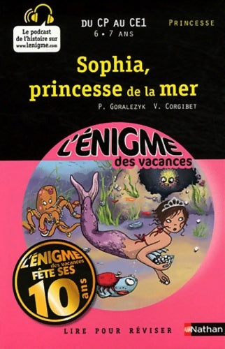 Livrenpoche : énigme vac CP au CE1 sophia - Véronique Corgibet - Livre