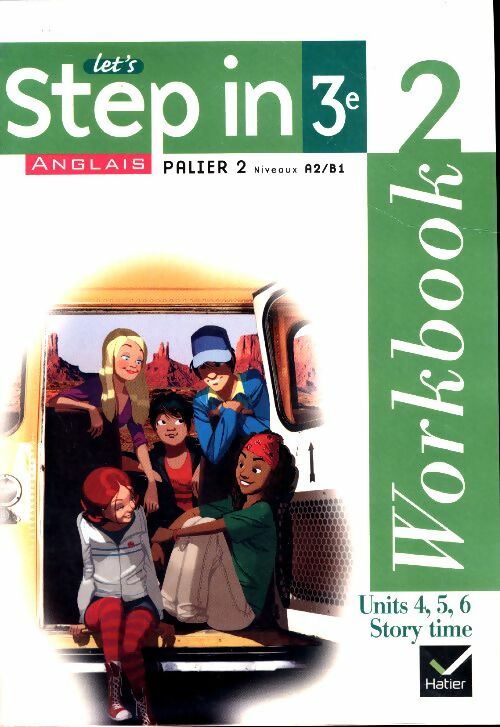 Livrenpoche : Let's step in anglais 3e. Palier 2 Niveaux A2/1 - Sandy Lockhart - Livre