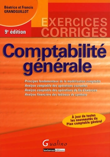 Livrenpoche : Comptabilité générale - Béatrice Grandguillot - Livre