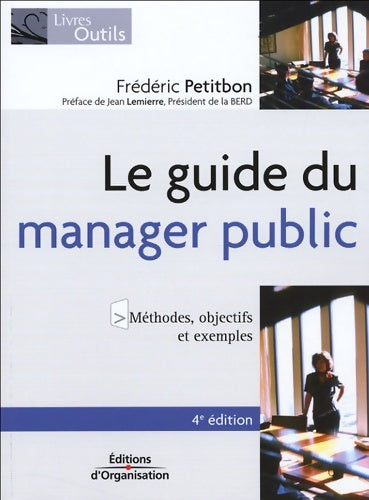 Livrenpoche : Le guide du manager public - Frédéric Petitbon - Livre