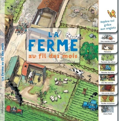 Livrenpoche : La ferme au fil des mois - Millepages - Livre