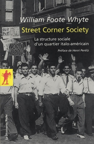 Livrenpoche : Street corner society - Whyte William Foote - Livre
