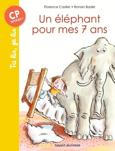 Livrenpoche : Un éléphant pour mes 7 ans - Florence Cadier - Livre