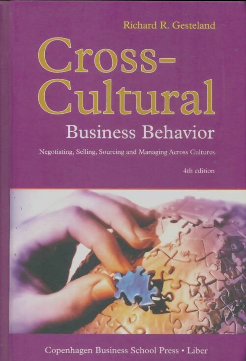 Livrenpoche : Cross-cultural business behavior - Richard R Gesteland - Livre