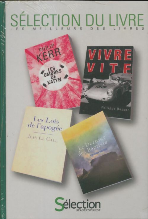Livrenpoche : Les ombres de Katyn / Vivre vite / Les lois de l'apogée / le dernier des Baptiste - Collectif - Livre