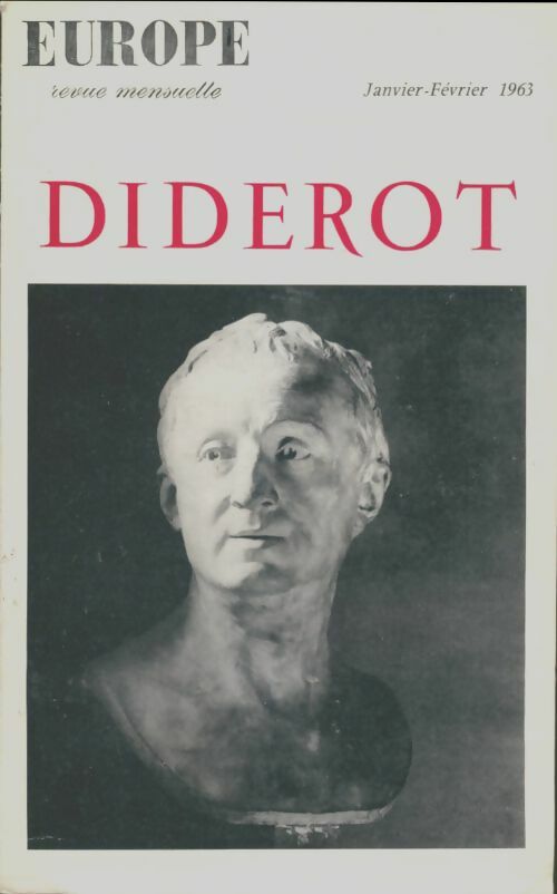 Livrenpoche : Europe n°405-406 : Diderot - Collectif - Livre