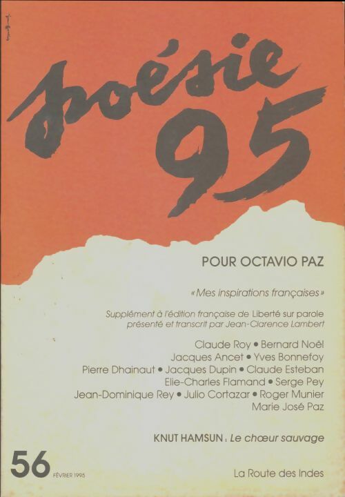 Livrenpoche : Poésie 95 n°56 - Collectif - Livre