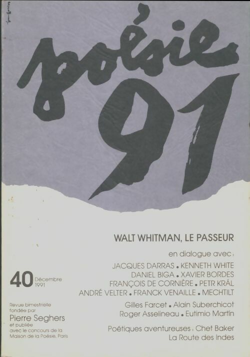 Livrenpoche : Poésie 91 n°40 - Collectif - Livre