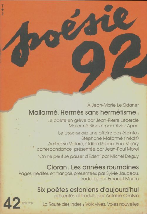 Livrenpoche : Poésie 92 n°42 - Collectif - Livre