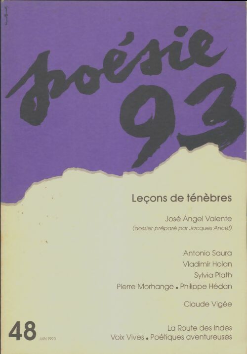 Livrenpoche : Poésie 93 n°48 - Collectif - Livre
