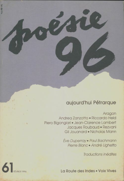 Livrenpoche : Poésie 96 n°61 - Collectif - Livre