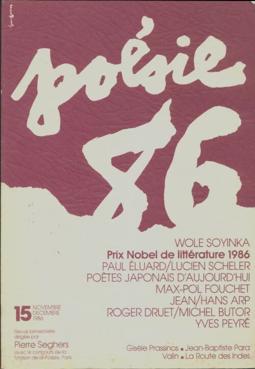 Livrenpoche : Poésie 86 n°15 - Collectif - Livre