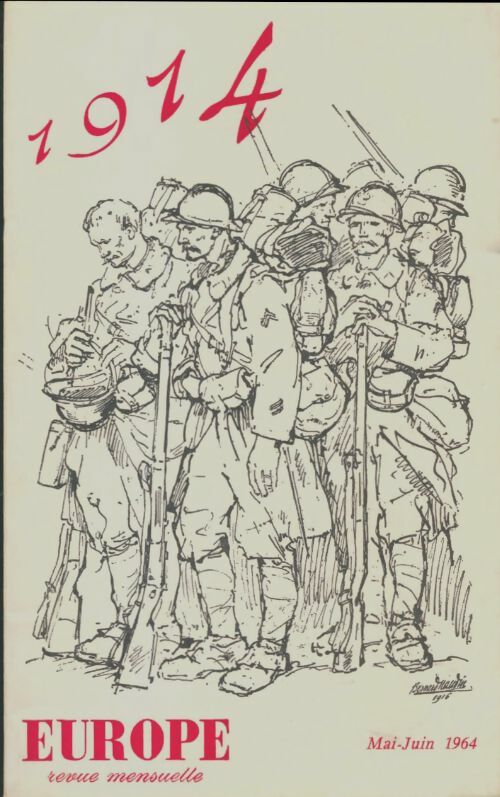 Livrenpoche : Europe n°421-422 : 1914 - Collectif - Livre