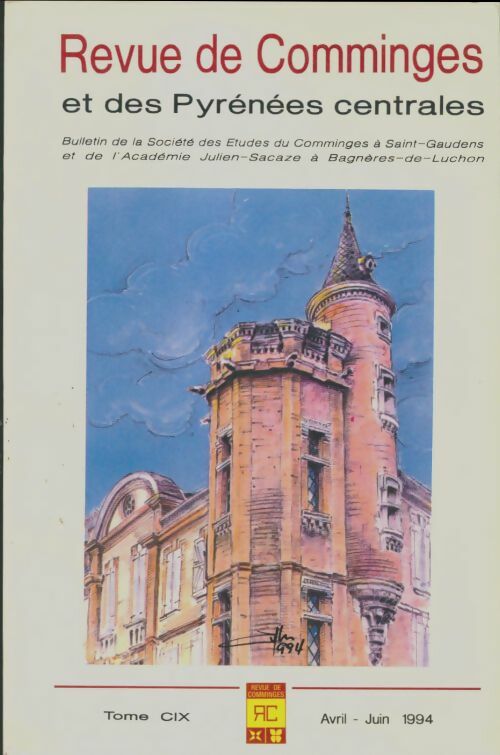 Livrenpoche : Revue de Comminges et des Pyrénées centrales Tome CIX - Collectif - Livre