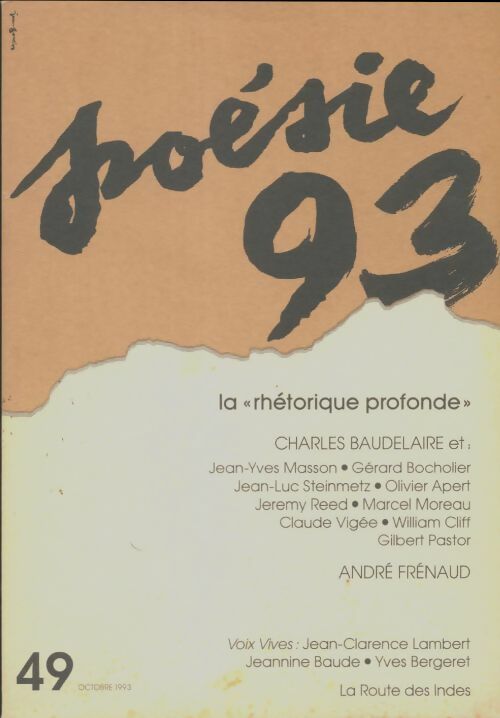 Livrenpoche : Poésie 93 n°49 - Collectif - Livre
