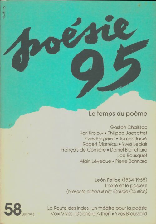 Livrenpoche : Poésie 95 n°58 - Collectif - Livre