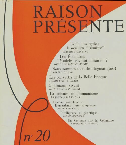 Livrenpoche : Raison présenhte n°20 - Collectif - Livre