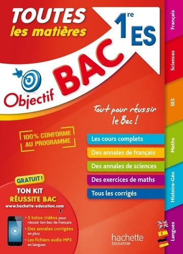 Livrenpoche : Objectif bac - toutes les matières 1ère s - Shahriar Zayyani - Livre