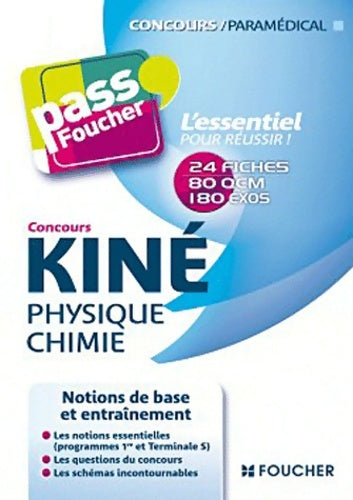 Livrenpoche : Concours kiné physique chimie - Cédric Enjolras - Livre