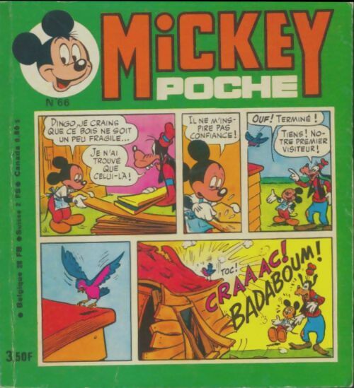 Livrenpoche : Mickey poche n°66 - Collectif - Livre