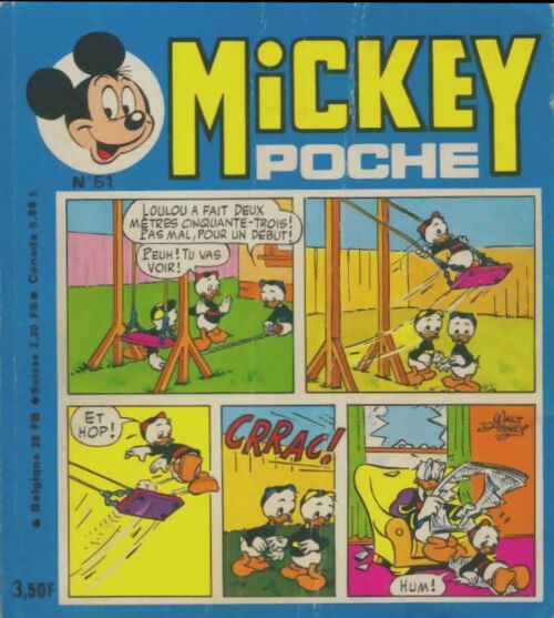 Livrenpoche : Mickey poche n°51 - Collectif - Livre