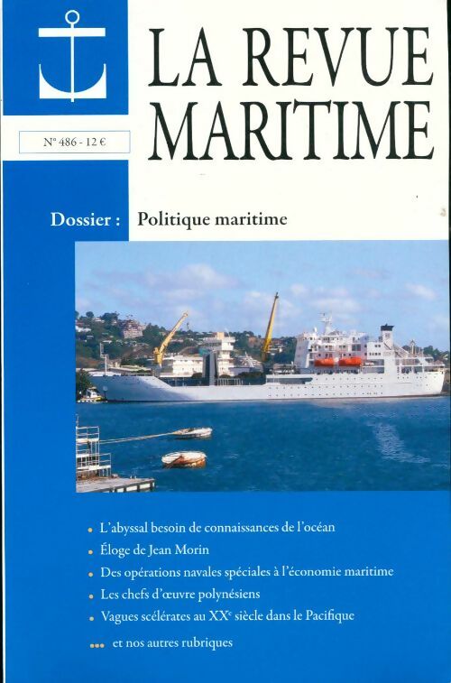 Livrenpoche : La revue maritime n°486 - Collectif - Livre