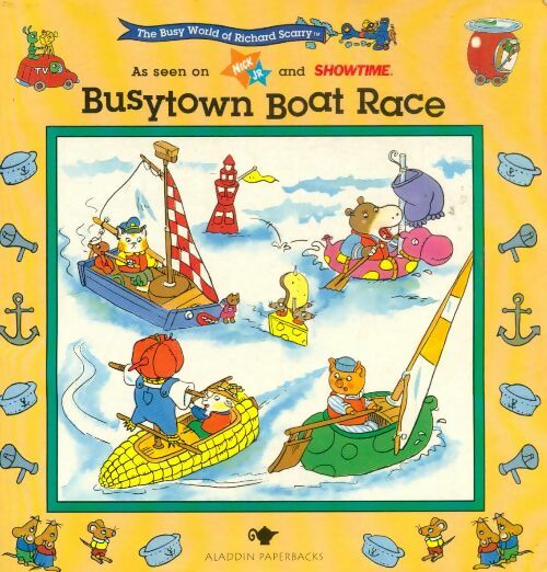 Livrenpoche : Busytown boat race - Richard Scarry - Livre