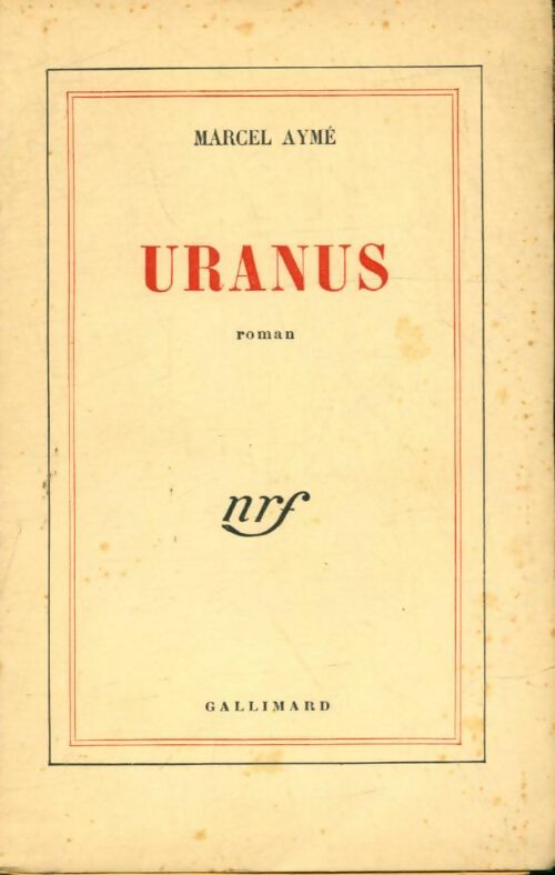 Livrenpoche : Uranus - Marcel Aymé - Livre