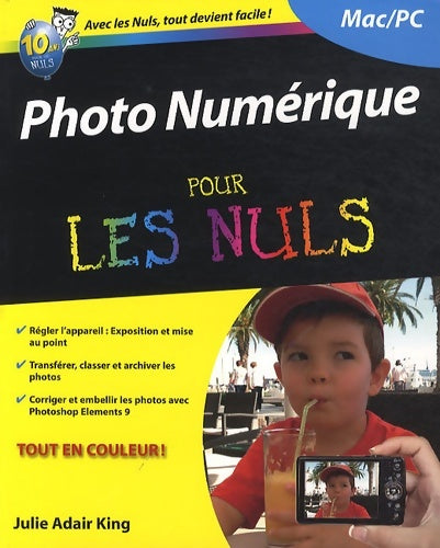 Livrenpoche : Photo numérique 12e pour les nuls - Julie Adair King - Livre