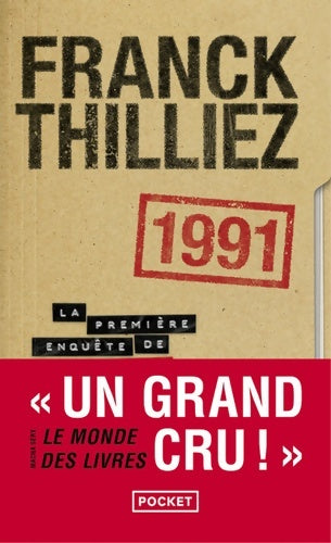 Livrenpoche : 1991 : La première enquête de Sharko - Franck Thilliez - Livre
