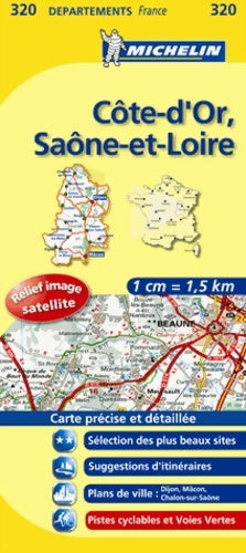 Livrenpoche : Carte dpartements cte d'or sane-et-loire - Collectif - Livre