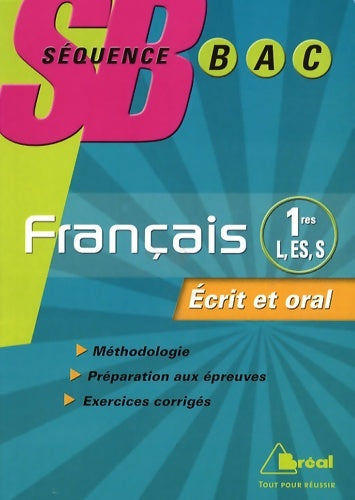 Livrenpoche : Français 1res l es s : Écrit et oral - Jean-clair Giraud - Livre