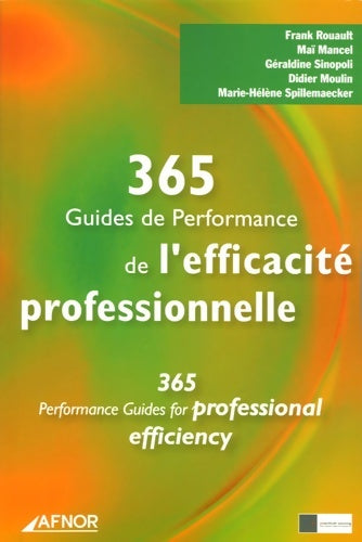 Livrenpoche : 365 guides de performance de L'efficacité professionnelle ouvrage bilingue : 365 performance guides for professional efficiency - Collectif - Livre