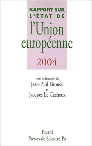 Livrenpoche : Rapport sur l'état de l'union européenne - J. -p Fitoussi - Livre