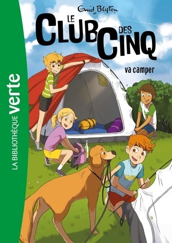 Livrenpoche : Le club des cinq va camper - Enid Blyton - Livre