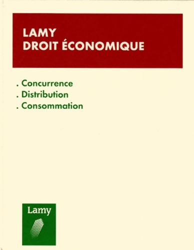 Livrenpoche : Droit économique. Concurrence distribution consommation - Gérard Cas - Livre