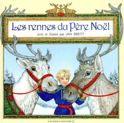 Livrenpoche : Les rennes du père noël - J. Brett - Livre