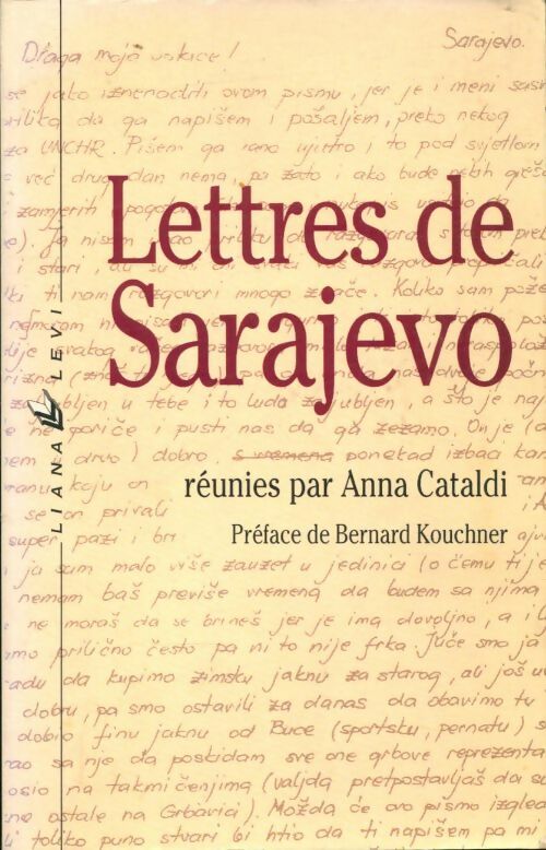 Livrenpoche : Lettres de Sarajevo - Anna Cataldi - Livre