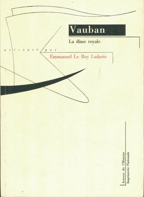 Livrenpoche : La dîme royale - Vauban - Livre
