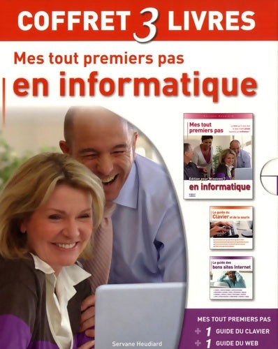 Livrenpoche : Coffret tt prem pas informatiq - Servane Heudiard - Livre