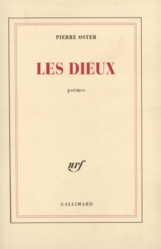Livrenpoche : Les dieux - Oster - Livre