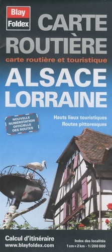 Livrenpoche : Alsace Lorraine : 1/200000 - Blay-Foldex - Livre