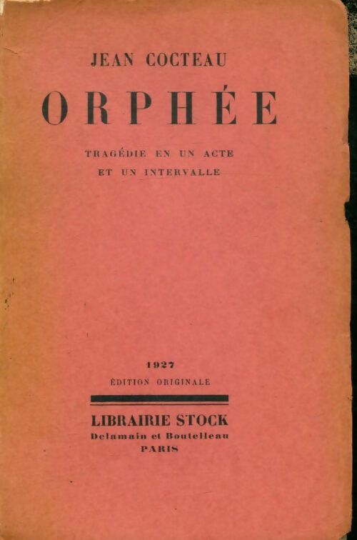 Livrenpoche : Orphée - Jean Cocteau - Livre