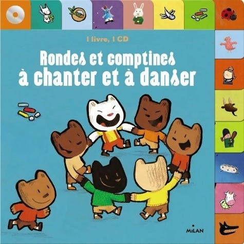 Livrenpoche : Rondes et comptines à chanter à danser + CD - Collectif - Livre