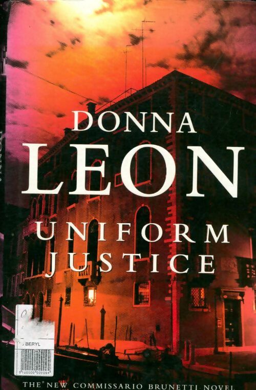 Livrenpoche : Uniform justice - Donna Leon - Livre