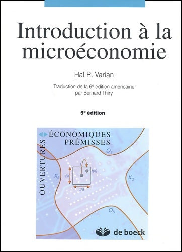 Livrenpoche : Ouvertures économiques - Hal R. Varian - Livre
