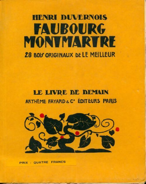 Livrenpoche : Faubourg Montmartre - Henri Duvernois - Livre