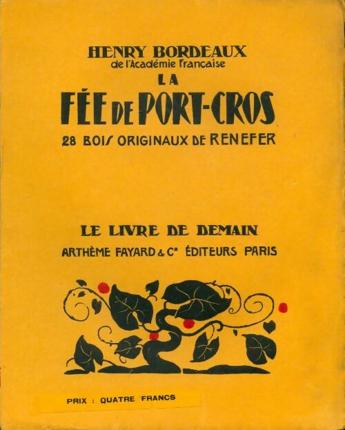 Livrenpoche : La fée de Port-Cros - Henri Bordeaux - Livre