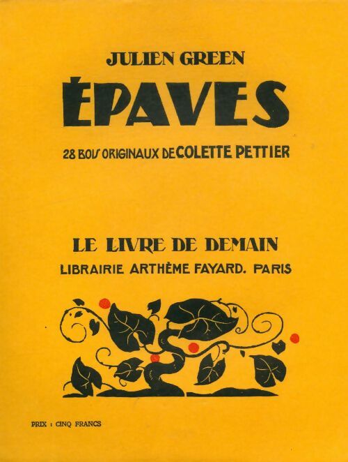 Livrenpoche : Epaves - Julien Green - Livre