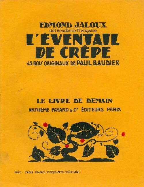 Livrenpoche : L'éventail de crêpe - Edmond Jaloux - Livre